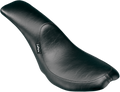 LE PERA Silhouette Full-Length Seat - Smooth - Black - FX/FL '65-'84 L-862