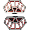 KODLIN USA NXL Mini Floorboards - Black w/ Red Accent K73254-RL