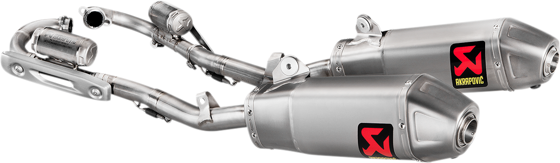 AKRAPOVIC Evolution Line Exhaust System CRF250R /RX 2018-2021 S-H2MET12-CIQTA 1820-1982