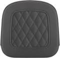 SADDLEMEN Sissy Bar Pad - Lattice Stitched - Black - FL '99-'23 0407SM