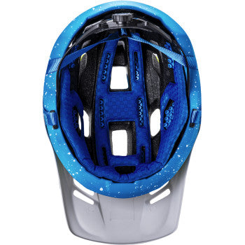 KALI Maya 3.0 Helmet - LTD Race - Matte Gray/Lime/Blue - L/XL 220424317