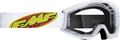 FMF PowerCore Goggles - Core - White - Clear F-50050-00005 2601-3182