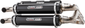 TRINITY RACING Dual Exhaust - Black TR-4166D-BK