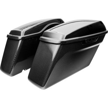 SLYFOX Saddlebag Bottoms - Carbon Gloss - FL '14-'23 1020-SBTC-G