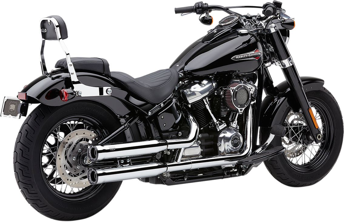 COBRA RPT Mufflers for Softail - Chrome 6057