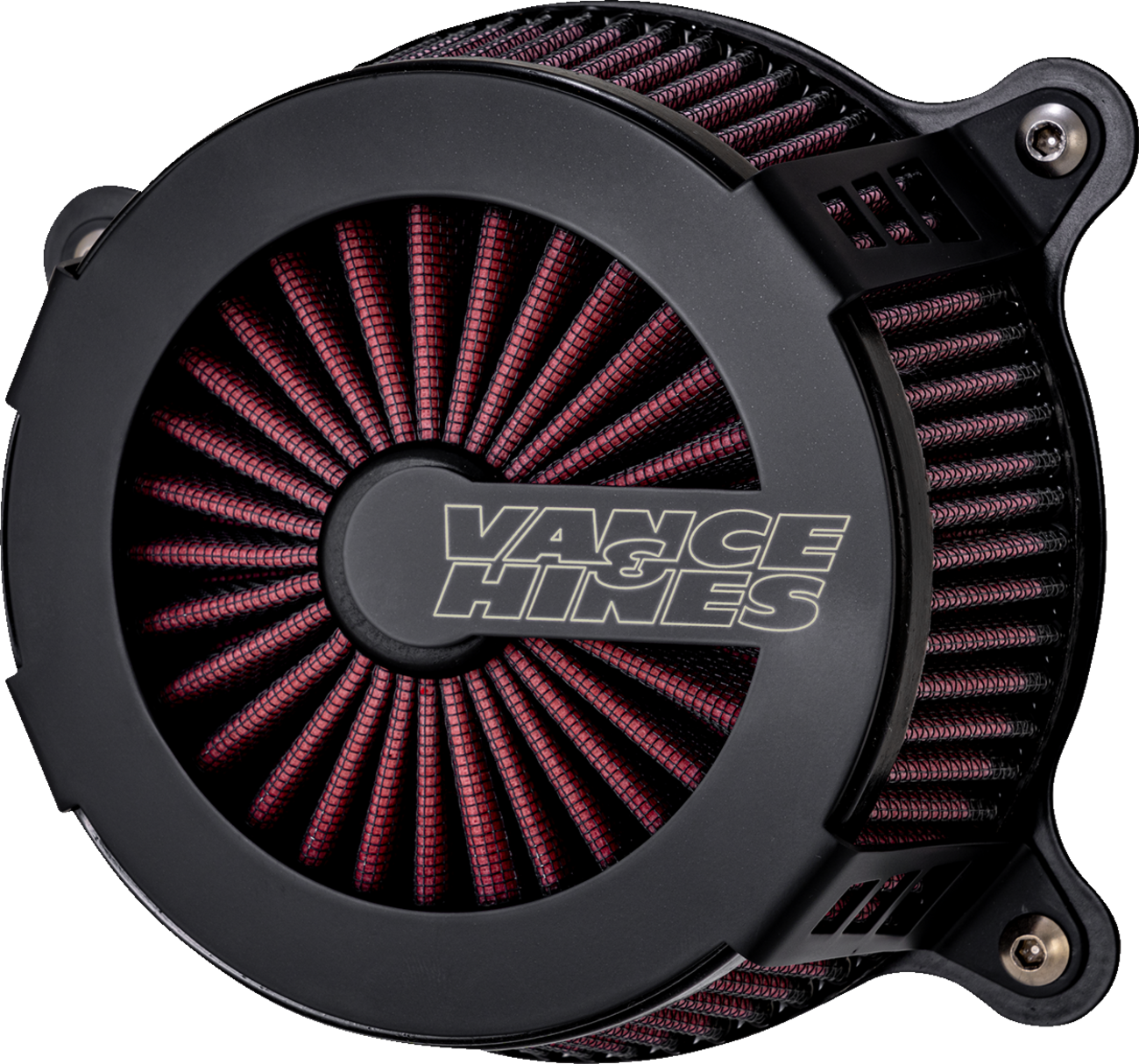 VANCE & HINES Cage Fighter Air Cleaner - Black Ceramic - XL 40369