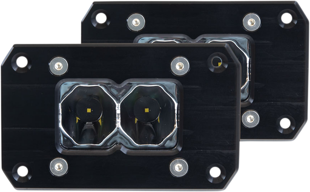 HERETIC LED Light Bar - 2" Flush Mount Pair - Flood LB-6SF02122