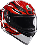 AGV K1 S Helmet - Lion - Black/Red/White - XL 2118394003-035-XL