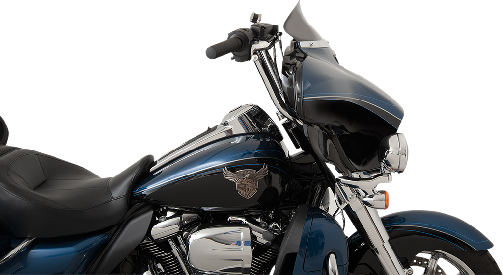 KLOCK WERKS Flare™ Windshield - 5" - Black - '14-'23 FLH KWW-01-0319