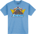 ICON Flyboy™ T-Shirt - Blue - XL 3030-23469