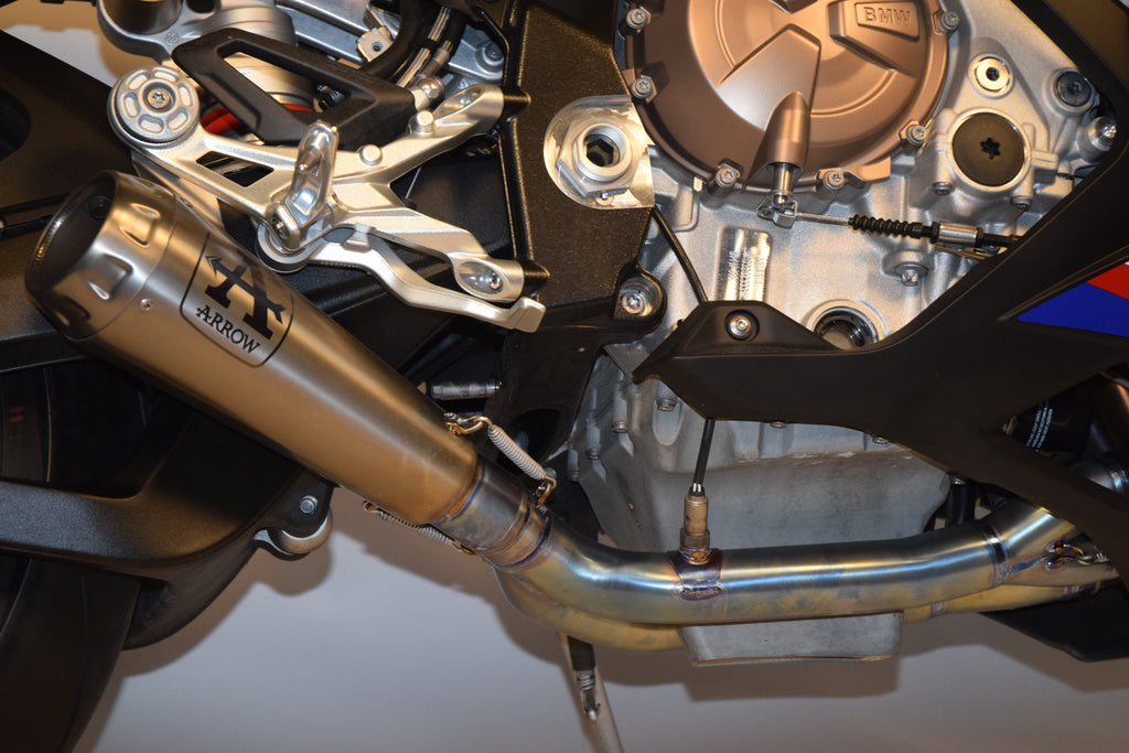 Arrow Competition SHORTY Low Exhaust System  Full Titanium S1000RR 20-25/M1000RR 23-24  71205CP