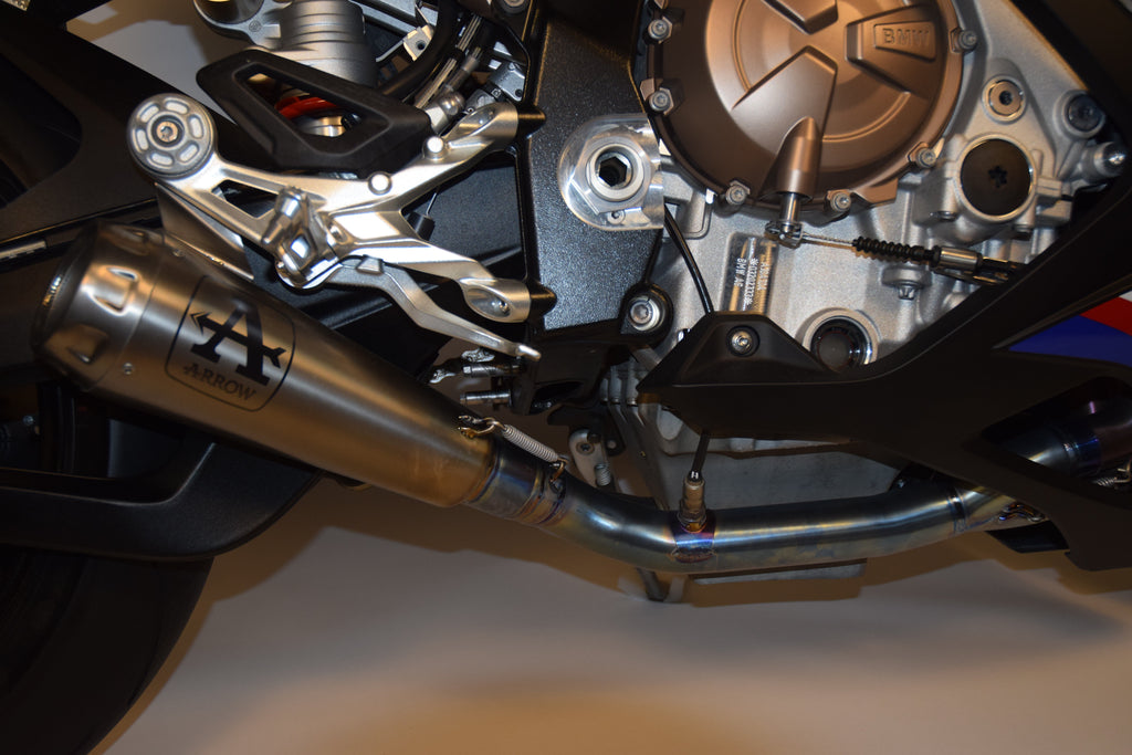 Arrow Competition SHORTY Low Exhaust System  Full Titanium S1000RR 20-25/M1000RR 23-24  71205CP