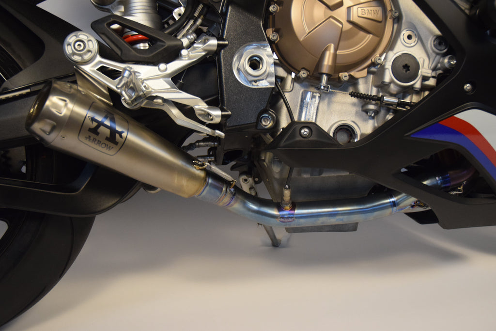 Arrow Competition SHORTY Low Exhaust System  Full Titanium S1000RR 20-25/M1000RR 23-24  71205CP