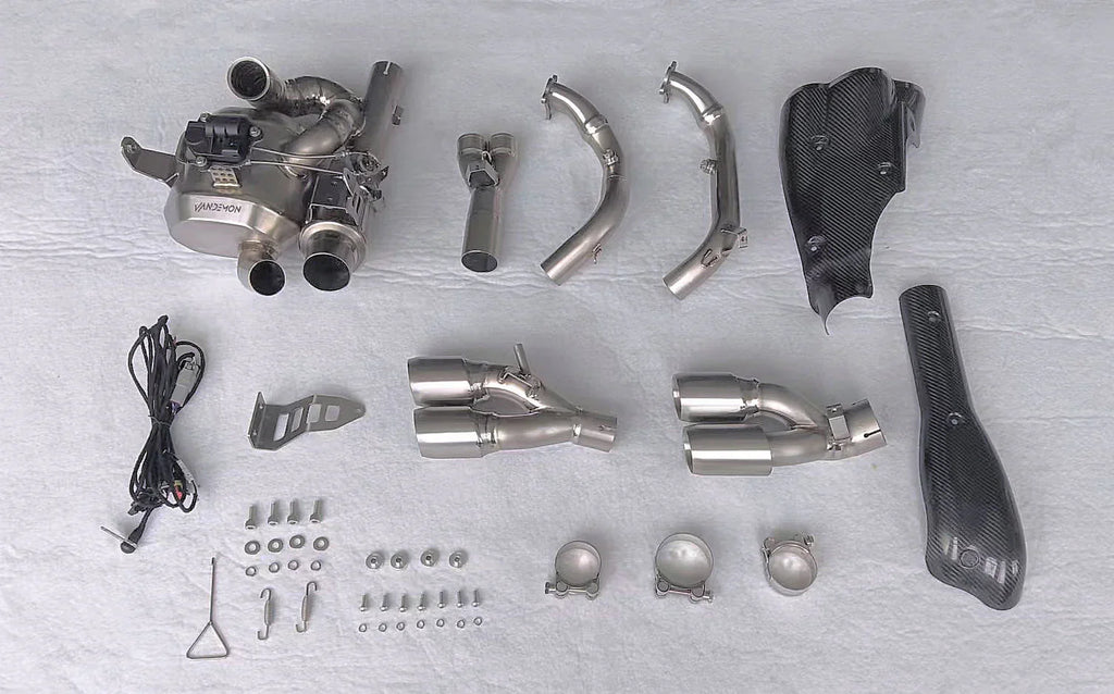 Vandemon  Ducati Diavel V4 Stealth Bimodal Quattro Titanium Exhaust System 2023-2024  DUCDVLV4TIEXHWV VA-32