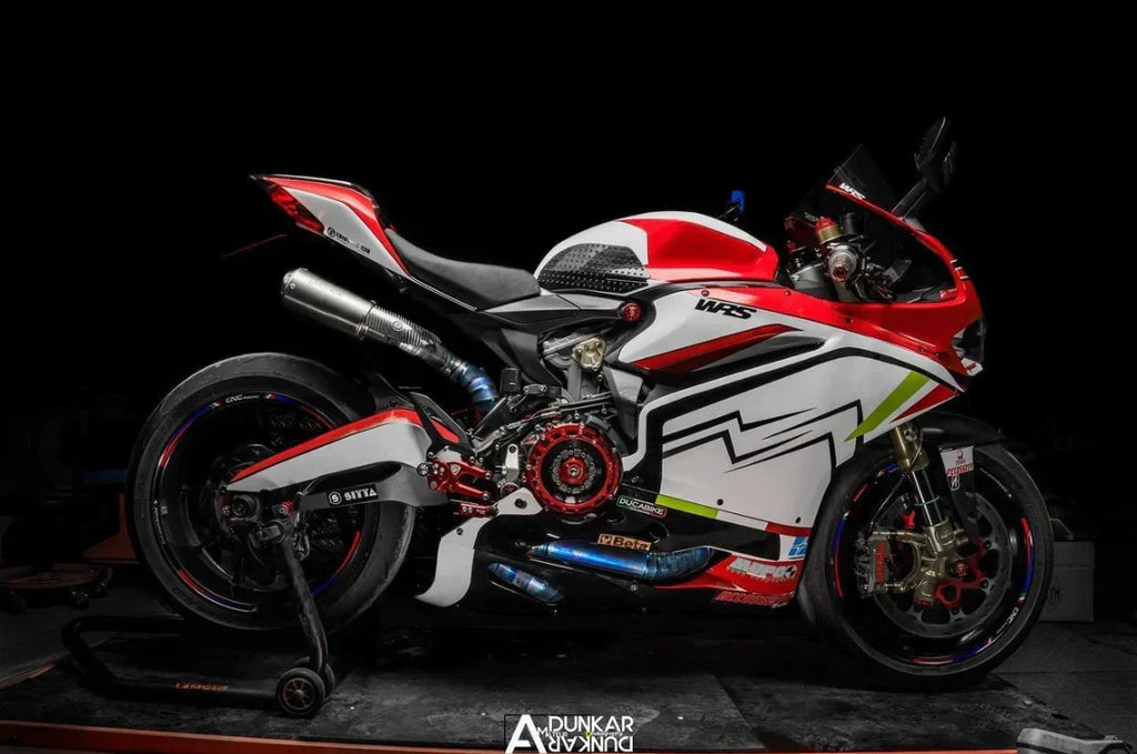 Vandemon  Ducati Panigale 899-959 & Corse Vandemon High Mount Titanium Exhaust System  DUC959TIEXHMESA VA-4