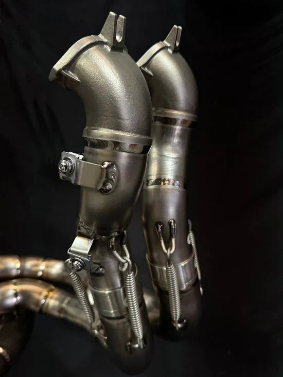 Vandemon Ducati Panigale V4,V4S,V4R & Streetfighter V4 2018-24 Titanium High Mount Exhaust System  DUCV4PANHMEXHMESA VA-124