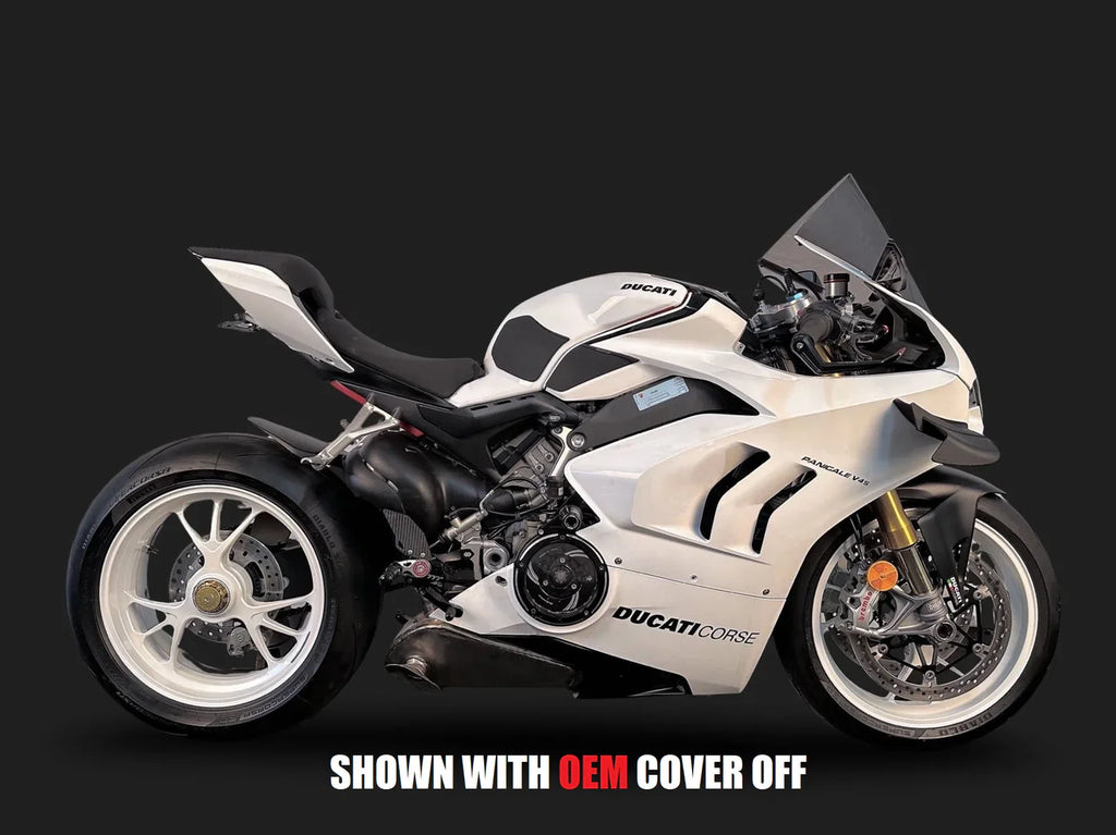 IN STOCK Vandemon Ducati Panigale V4 / V4S/ V4R & Streetfighter V4 Bimodal Stealth Titanium Slip-On  2018-2024 DUCV4PANTIEXHWVA VA-123