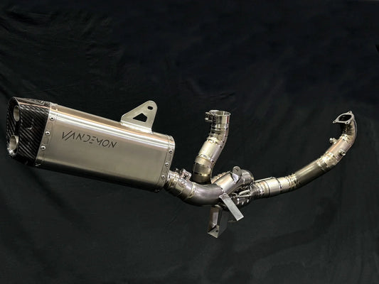 Vandemon Ducati Multstrada V2 950 Titanium Exhaust System DUCV2MTSV2TIEXHA-1