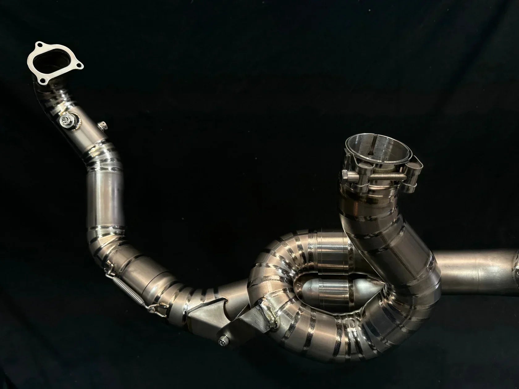 Vandemon Ducati Multstrada V2 950 Titanium Exhaust System DUCV2MTSV2TIEXHA-1 VA-119