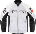 ICON Mesh AF™ Leather Jacket - White - Large 2810-3904