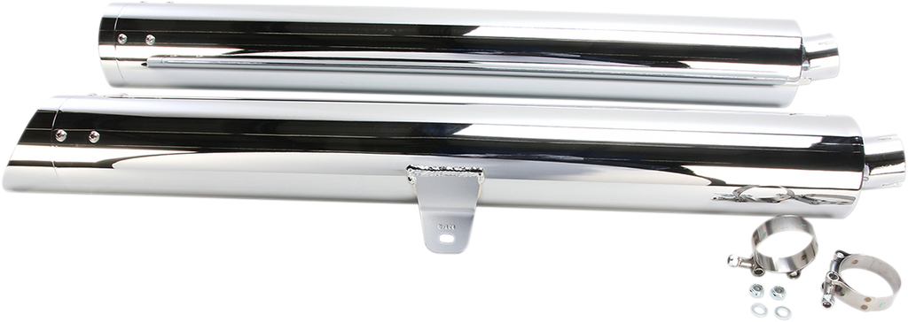 COBRA Scalloped Mufflers - Long - GL1800/F6B 1216
