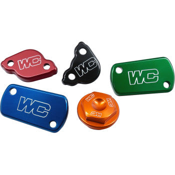 WORKS CONNECTION Rear Brake Cap - Orange - KTM/Husqvarna/Gas Gas 21-773