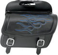 SADDLEMEN Flame Saddlebag - Blue - Large 3501-0773