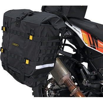 NELSON RIGG Trails End Adventure Saddlebags - Black RG-2050