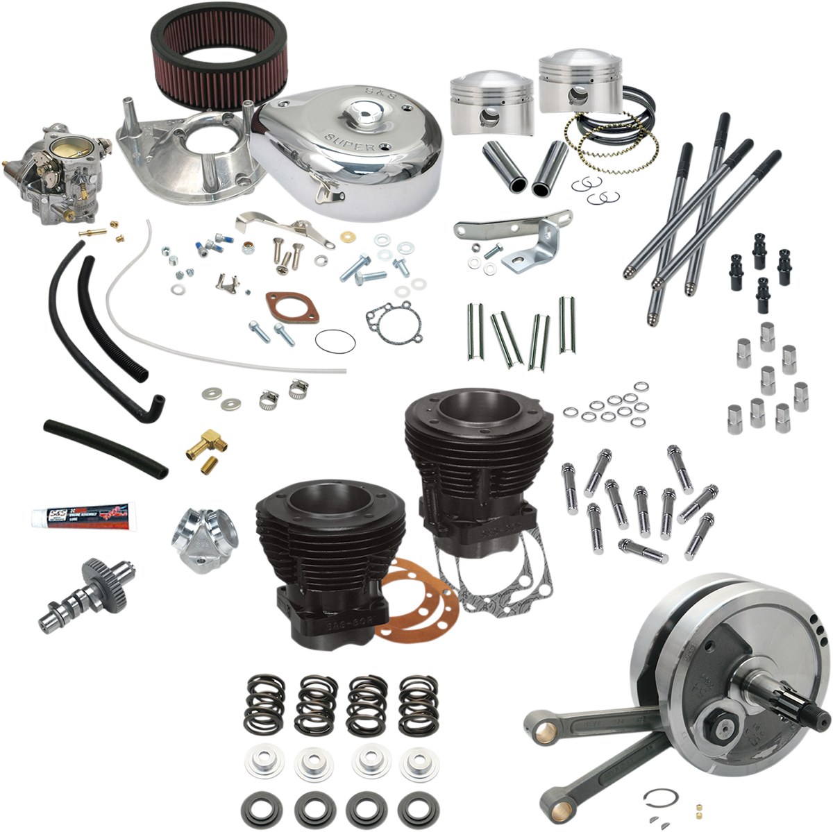 S&S CYCLE 93" Hot Set Up® Engine Performance Kit - Big Twin  32-2268 0903-0952