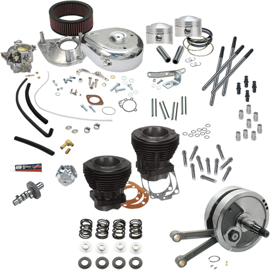 S&S CYCLE Hot Set-Up Kit - Big Twin 32-2268