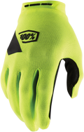 100% Ridecamp Gloves - Fluo Yellow - XL 10011-00013