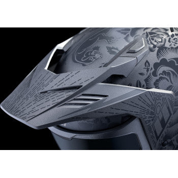 ICON Elsinore™ Helmet - Darkgard - Black - Large 0101-18341