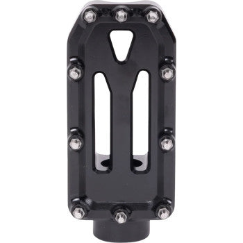 THRASHIN SUPPLY CO. Aggressor Brake Pedal - Black - Touring TSC-2221-1