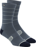 100% Advocate Socks - Slate/Navy - Small/Medium 24017-458-17