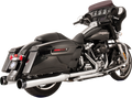 S&S CYCLE El Dorado Dual Exhaust System - Chrome - Black Thruster 550-0699C