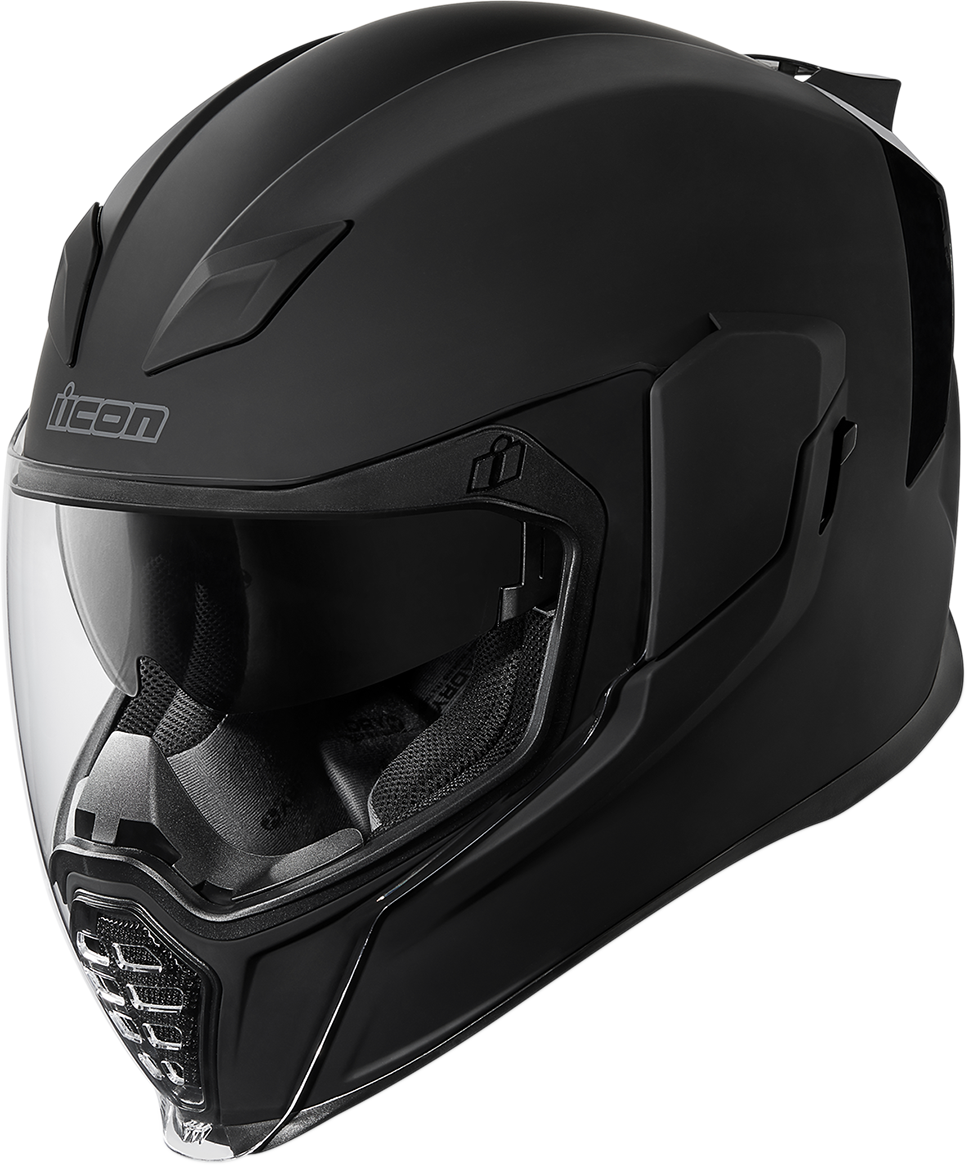 OPEN BOX NEW ICON Airflite™ Helmet - Rubatone - Black - Large 0101-10850