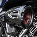 PERFORMANCE MACHINE (PM) C4 Series Air Cleaner Kit - Black Ops™ - Big Twin 0206-2162-SMB