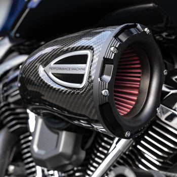 PERFORMANCE MACHINE (PM) C4 Series Air Cleaner Kit - Black Ops™ - Big Twin 0206-2162-SMB
