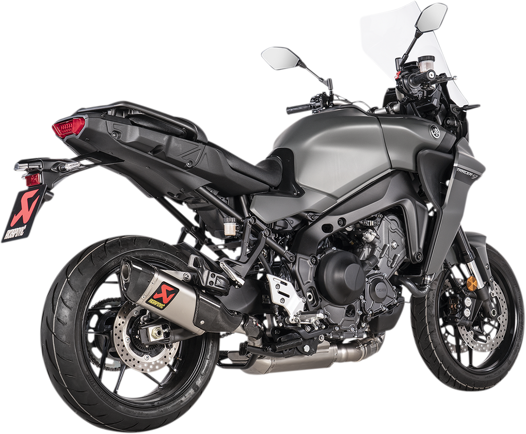 AKRAPOVIC Exhaust - Titanium - Tracer 900 2021-2024 S-Y9R13-HAPT 1810-2910