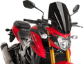 PUIG HI-TECH PARTS Race Windscreen - Black - Tour - Suzuki 9436N