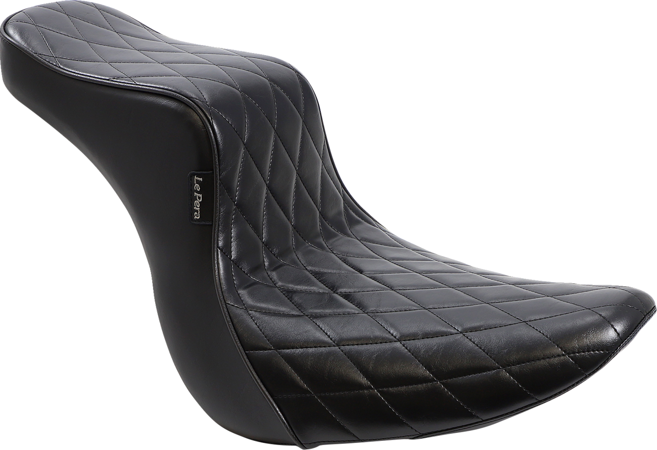 LE PERA Cherokee Seat - Diamond - Black - Softail '18+ LYR-020DM