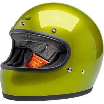 BILTWELL Gringo Helmet - Metallic Lime - XS 1002-392-501