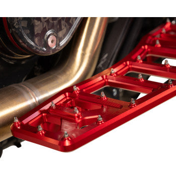 THRASHIN SUPPLY CO. Aggressor Floorboards - Red TSC-2219-2