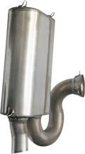 BASSANI XHAUST Muffler - Stainless Steel - Slingshot  Polaris Slingshot  2015-2016 6S17