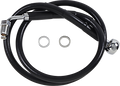 DRAG SPECIALTIES Brake Line - +8" - Black - '18-'21 Softail 618601-8BLK