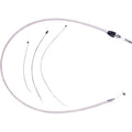 MAGNUM SHIELDING Polished Stainless Quick Connect Upper Clutch Cable - 47" 52384HE