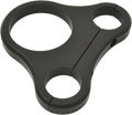DRAG SPECIALTIES 1.25" T-Bar Single Gauge Mount - Flat Black - For 2.375/2.4" Mini Gauge 2201-0203