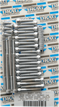 DRAG SPECIALTIES Knurled Transmission Bolt Kit - Softail MK695