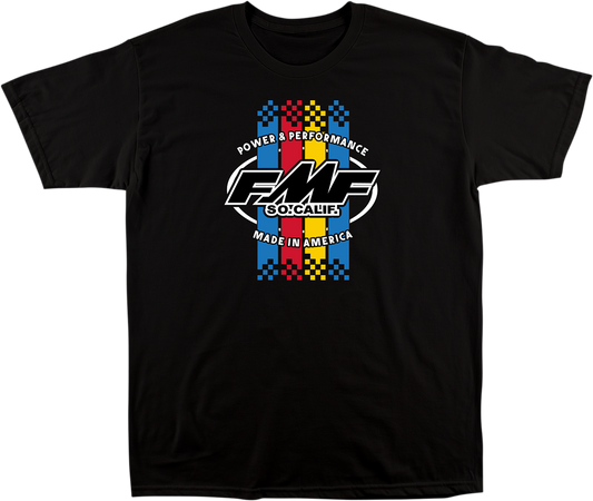 FMF FMF Stripes T-Shirt - Black - Small SP20118904BLKS 3030-19178