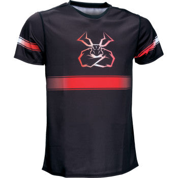 MOOSE RACING Mountain Bike Short-Sleeve Jersey - Red/Black - 2XL 5020-0271